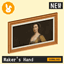 Raster Rabbit: Daily Drop - Maker's Hand | CREATIVE TRAILS Portrait Collection (3 New Paintings) logo