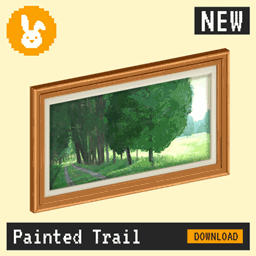 Raster Rabbit: Daily Drop - Painted Trail | CREATIVE TRAILS Landscape Collection (3 New Paintings) project image