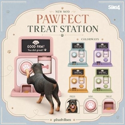 Pixelvibes Pawfect Treat Staion  / translation spanish by Monisims project image