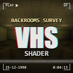 Backrooms Survey VHS logo