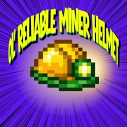 Ol’ Reliable Miner Helmet logo