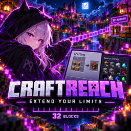 CraftReach - Nearby Storage Crafting logo