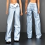 Unbuttoned High-Rise Jeans logo