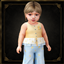 Infant - Adorable patterned set with layered ruffles and wide pants logo