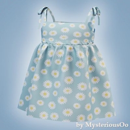 Infant - Floral tie strap dress project image