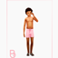 Child Swimsuit - Coconuts - Boy logo
