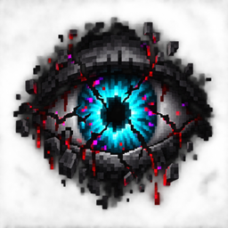 Broken eyes logo
