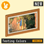 Raster Rabbit: Daily Drop - Testing Colors | CREATIVE TRAILS Genre Collection (3 New Paintings) logo