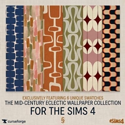 Mid-Century Modern Wallpaper Collection logo