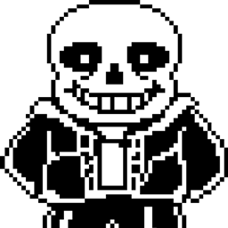 undertale sans and chara logo