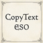 CopyTextESO logo