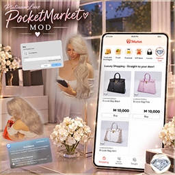 PL | PlatinumLuxe PocketMarket Mod - Luxury Shopping (Bags) project image