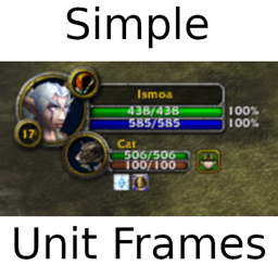 SimpleUnitFrames Classic project image