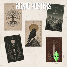 Runic posters project image