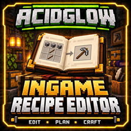 Acidglow's Ingame Recipe Editor