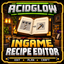 Acidglow's Ingame Recipe Editor logo