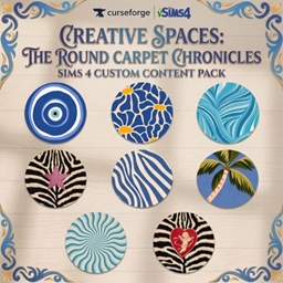 Creative Spaces: The Round Carpet Collection logo