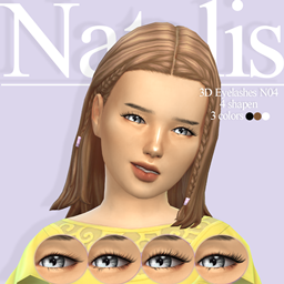 Eyelashes 3D N04 for kidsⁿᵃᵗᵃˡⁱˢ project image