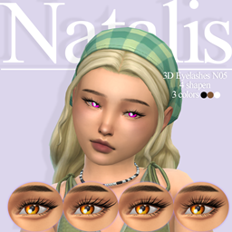 Eyelashes 3D N05 for kidsⁿᵃᵗᵃˡⁱˢ project image