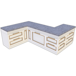 Comiko - Parisian Kitchen Counter Marble project image