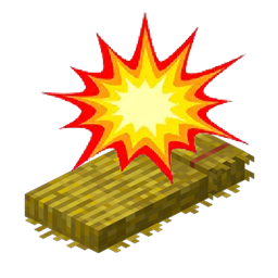 Explodable Straw Bed