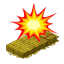 Explodable Straw Bed logo