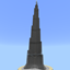 Burj Khalifa 1:1 logo