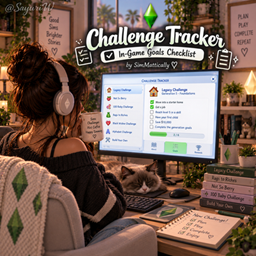 Challenge Tracker In-Game Goals Checklist by SimMattically - Tradução PTBR project image