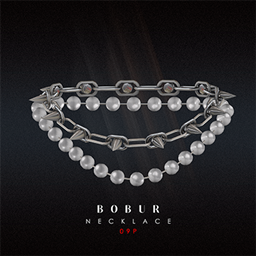 Double Chain Necklace with spikes project image