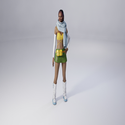 Rikku Inspired Skirt project image