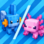 Mudkip axolotl! logo