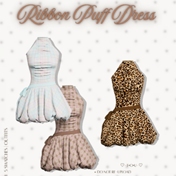【Sforikl】 Ribbon Puff Dress project image