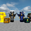 SkyWing PvP Blue V1 logo