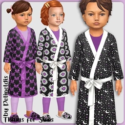 Toddler Orchid and Noir Robe project image
