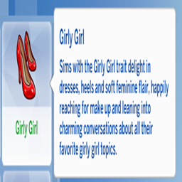 kiarasims Girly Girl Trait / translation spanish by Monisims project image