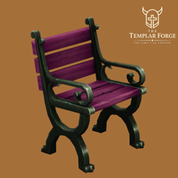 Iron Bloom Garden Bench project image