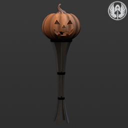🕯️Lunaris Hallows – Jack-o'-Lantern Floor Lamp logo