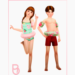 Pool Float - Child logo