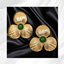 Golden Clover Stud Earring logo