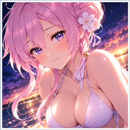 Mizuha Mimori Swimsuit Ui | Anime Girl Animated Ui project image