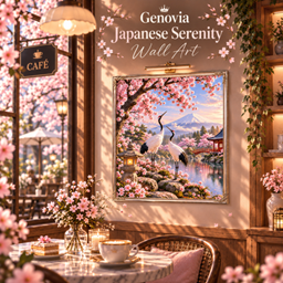 Genovia Wall Art • Japanese Serenity 🌸🏯
