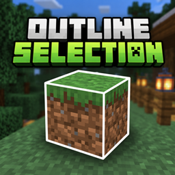 OUTLINE BLOCK SELECTION BY BAKU for Minecraft 1.21 — Textures screenshot