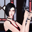 Ada Wang pose（Gun Pose） logo