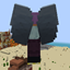 Backwards flying logo