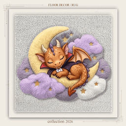 Fluffy Halloween Rugs Collection for Kids project image