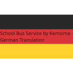 School Bus Service Mod von Kemzima - Deutsche Übersetzung/German Translation logo