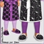 Toddler Orchid and Noir Slippers logo