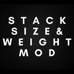 Stack Size and Weight Mod logo