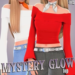 Mystery Glow top logo