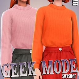 Geek Mode Sweater logo